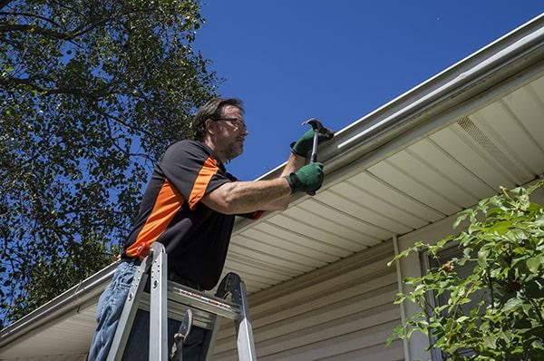 gutters can need repair due to age, damage from debris or severe weather, and lack of maintenance